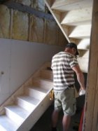 New stairs